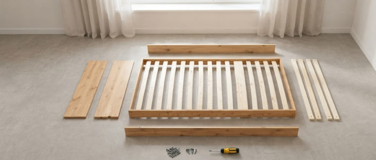 IKEA bed assembly